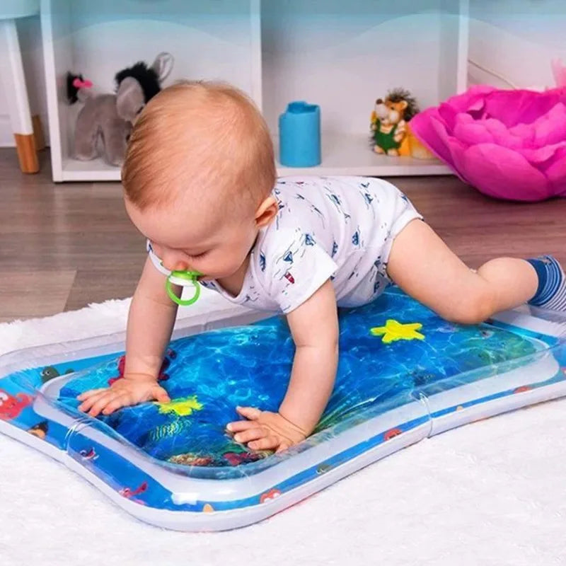 Baby Water Mat Inflatable Cushion Infant Toddler Water Play Mat for Children Early Developing Educational Toy Summer Toys