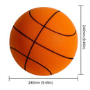 18/21/24 Solid Silent Basketball Kid Indoor Silent Sponge Elastic Little Leather Ball Lightweight 3/5/7 Inch Children Sports Toy