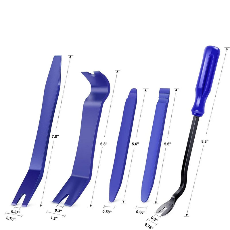 Car Hand Tool Set Car Disassembly Tool Kit Stereo Repair DVD Repair Tool Dashboard Removal Tool Interior Plastic Trim Panel