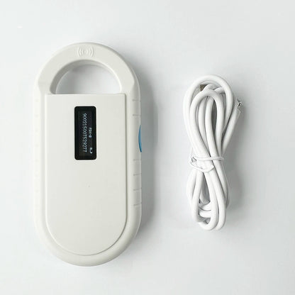 Rfid FDX-B/A Animal Microchip Reader ISO Chip Portable OLED Pet Scanner 134.2khz Pet Tracking Scanner For Rabbit Cattle Cat Dog