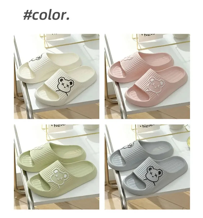 Boys and Girls Indoor Children's Slippers Anti-slip and Wear-resistant EVA Sandals Thick-soled Non-slip Children's Home Shoes