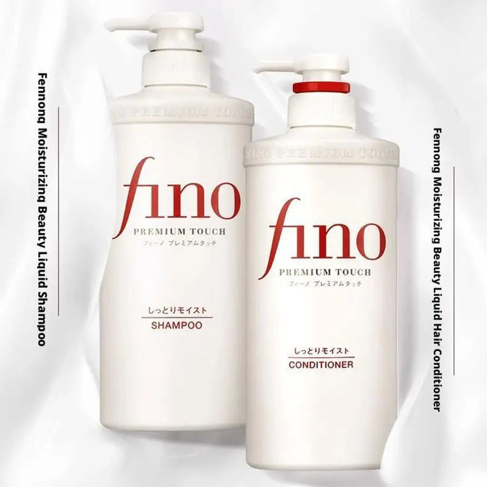 Fino Premium Touch Hair Care Set – Shampoo, Conditioner & Hair Mask, Japan Original, Deeply Nourish, Improve Frizz, Oil Control
