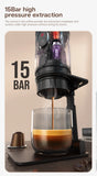 HiBREW Portable Coffee Machine for Car & Home, DC12V Espresso Coffee Maker Fit Nespresso Dolce Pod Capsule Coffee Powder H4A