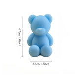 1pc Mini Bear Creative Scented Candles,for Home Atmosphere decoration And Photo Props Birthday Gifts Room Decor Gifts Graduation
