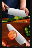 Kitchen Knife Stainless Steel Slicing Cleaver Japanese Chef Fish Cutting Vegetables Meat Cooking Knives Set Tools Kitchen Knives