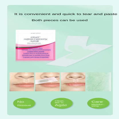 Professional Hair Removal Wax Strips for Summer Depilation Double Sided Cold Wax Paper for Leg Body Face Useful