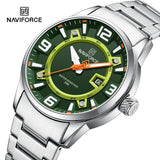NAVIFORCE Brand Fashion Men's Watch Waterproof Luxury Luminous Male Calendar Quartz Wristwatch Relogio Masculino 2024 New Arrival