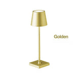Table Lamp LED Touch Sensor Desktop Night Light Rechargeable Wireless Reading Lamp For Hotel Bar Restaurant Bedroom Decor Light