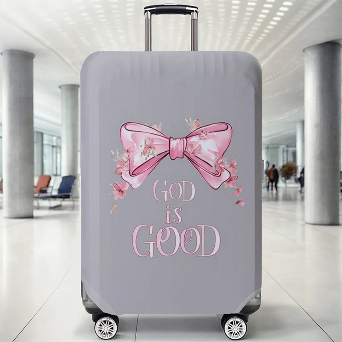 Animal pattern luggage protection cover, set suitable for 18-32 inch luggage cover, suitcase handle cover, travel accessories