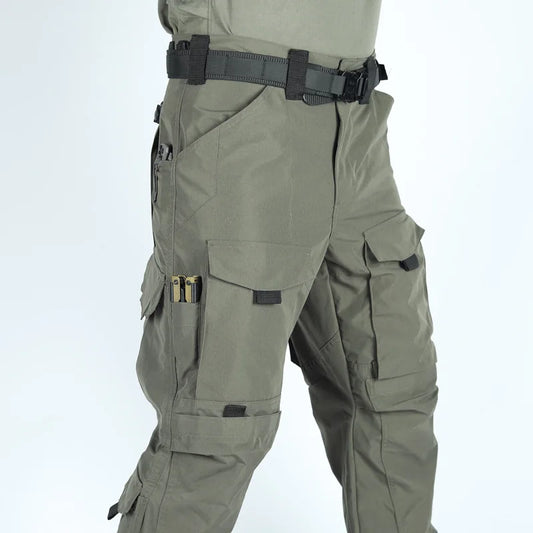 Men's Urban Ops Tactical Cargo Pants Work Casual Water Resistant Hiking Climbing Pants for Men Combat Trousers Army Combat Pants
