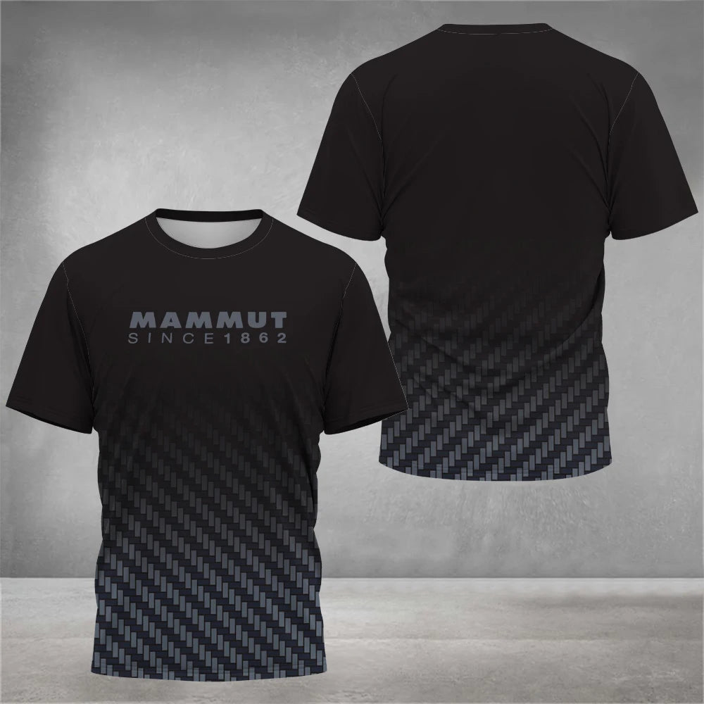 Men's Hiking Outdoor T-Shirt Fashion 3D Printed Design T Shirts For Men Wall Climbing And Trail Running Camping Drifit Clothing