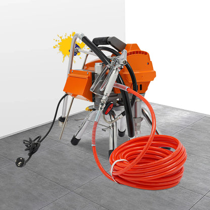 Pulverizador de pintura sin aire de 3000 W, pistola pulverizadora de alta presión, alcance de 35 cm, 2,7 l/min, 220 V, 50 Hz, 3000 psi, 23 MPa. 