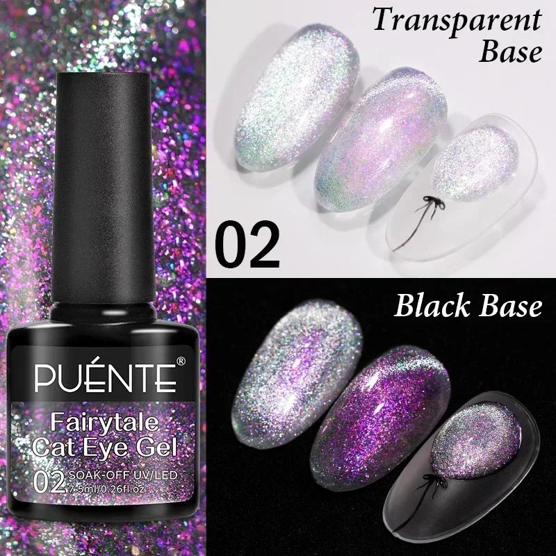7.5ML Super Shiny Ruby Red Cat Magnetic Gel Nail Polish Wine Red Cat Eye Gel Soak Off Semi-Permanent Nail Varnish For Manicure