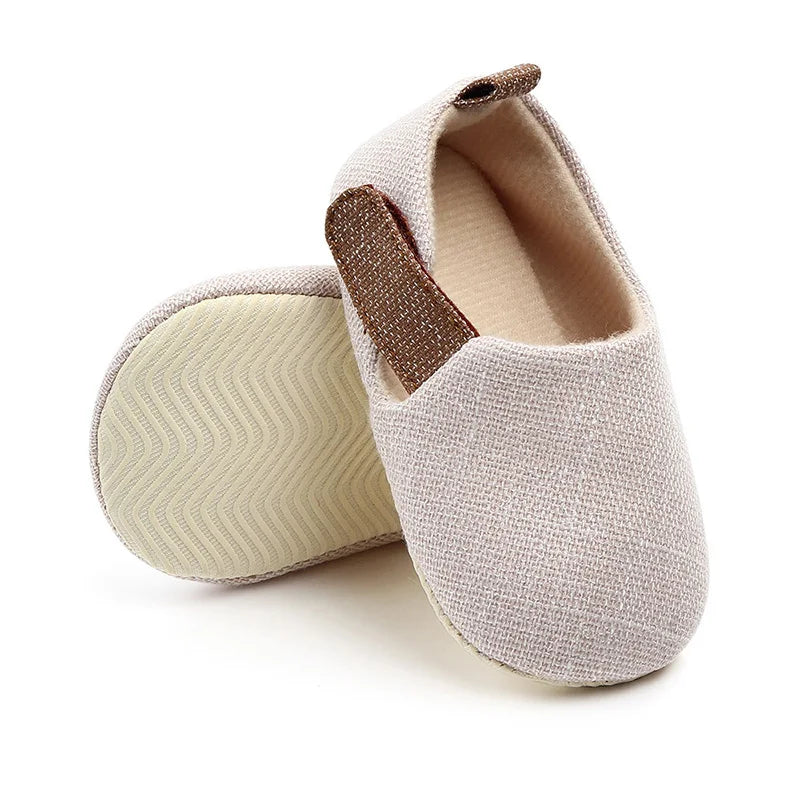 New Cotton Baby Shoes Soft Non-slip Rubber Sole Newborn Toddler Shoes First Walkers Cartoon Print Baby Boy Girl Shoes