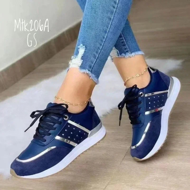 Women Autumn New Sneakers Female Tennis Loafers Skateboard Casual Shoes Comfortable Platform Elegant Fashion Basketball