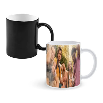 O-Outer Banks Anime Creativity Change Color Chang mug Ceramic mug Hot Coffee Cup Breakfast Cup mug Friend Gift