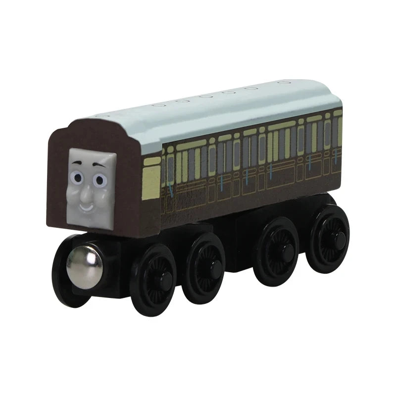 Thomas And Friends Wooden Trains Magnetic Connectable Track Trains Toys Handel Molley Lady Diesol Oliver Donald Educational Toys