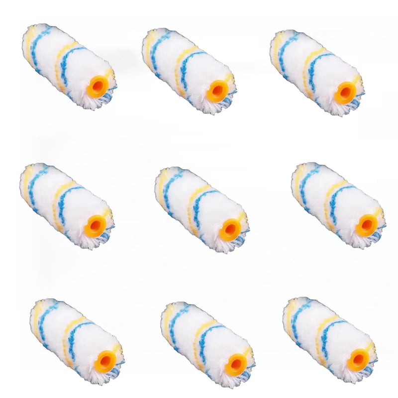 4 Inch Paint Roller Cover Rollers Brush for Painting Cabinet Home Tool Kit Proffesional DIY Wall Corner Ceilings Painting Brush