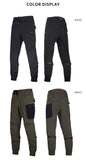 SFK New Black Motorcycle Pants Riding Men Equipment Summer Breathable Trousers With CE Protection Armor Wearing Gears Accessories
