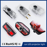 2pcs LED welcome lamp car door light logo laser projector lighting emblem For Mercedes Benz W204 W221 W222 W203 W168 W245 W164