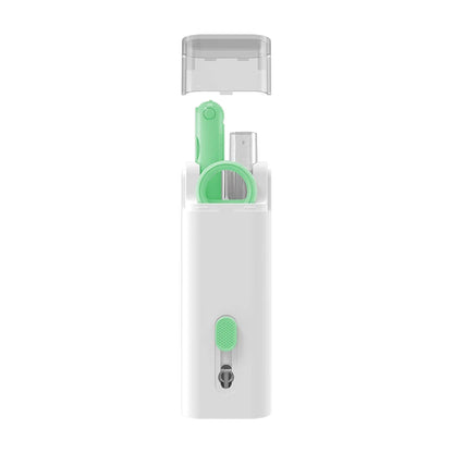 Kits de Limpeza 7-em 1 para Teclado e Fones de Ouvido, Limpador de Caneta, Laptop, Limpeza de Tela, Fones de Ouvido Bluetooth