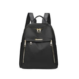 Simple Black Large Capacity Backpacks Women Travel Bag Solid Harajuku Student Schoolbag Oxford Backpack Unisex Bags