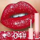 Impermeável Matte Glitter Batom Líquido, Diamante Brilhante Lip Gloss, de Longa Duração, Pérola Lipgloss, Mulheres Lip Tint, Maquiagem Cosméticos, Novo