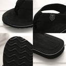 Men's Casual Flip Flops Fashion Beach Shoes Men Summer Non-Slip Flat Slides Mens Slippers Indoor House Shoes Man Male Slipper