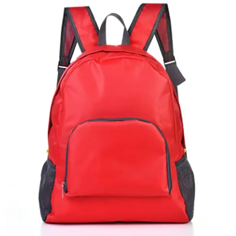 New Foldable Backpack Lightweight Nylon Casual Backpack Outdoor Travel Men Women Daypack Student Schoolbag Simple Knapsack