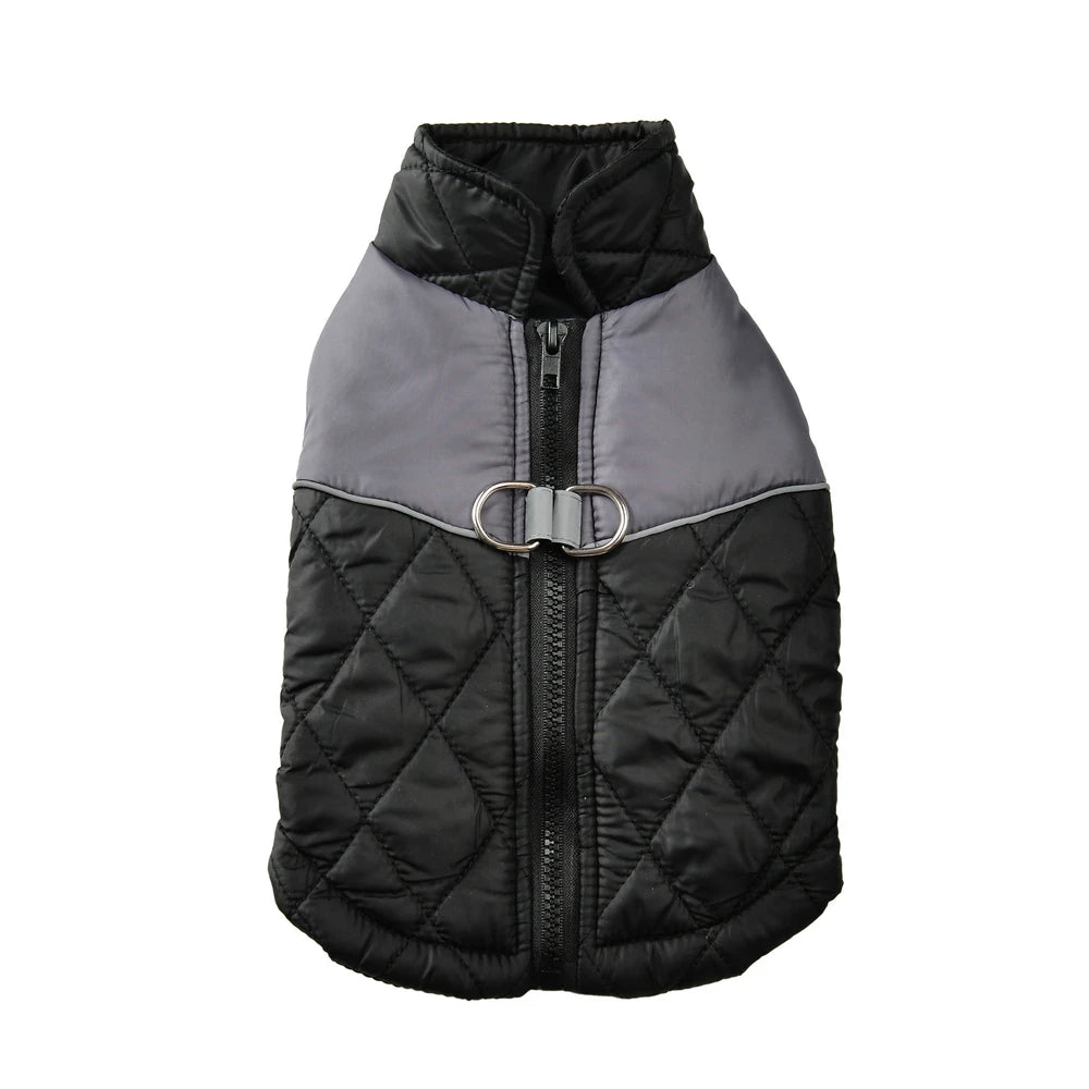 Winter Dog Jacket Windproof Reflective Pet Clothes For Small Big Dogs Cat Costume Puppy Coat Vest With D-ring Chihuahua Outfits