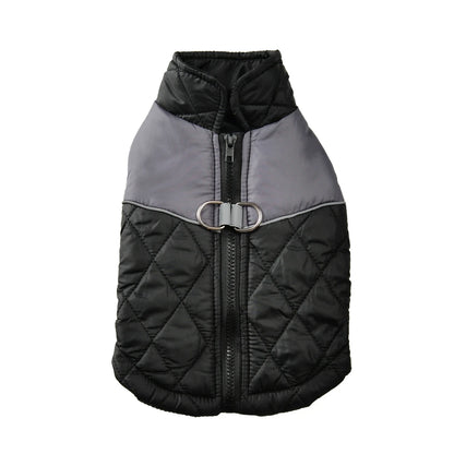 Winter Dog Jacket Windproof Reflective Pet Clothes For Small Big Dogs Cat Costume Puppy Coat Vest With D-ring Chihuahua Outfits