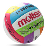 Molten Volleyball Balls Standard Size 5 Soft Touch PU High Quality Indoor Outdoor Sports Competition Training Match Voleibol
