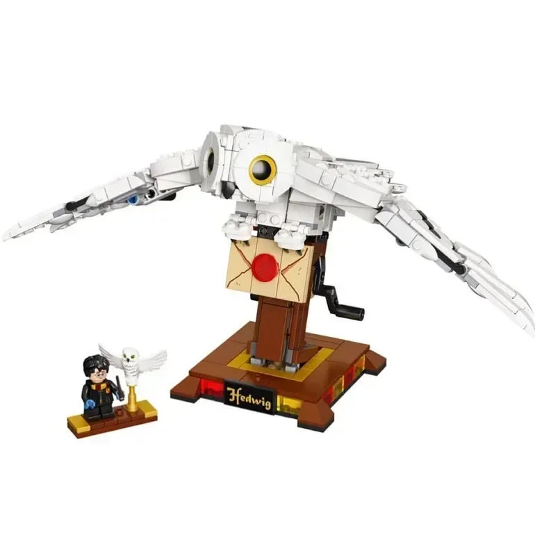 Hospital Wing Anime Book Train Building Block Magic Book Knight Bus Quidditch 12 Grimmauld Place Brick Toys for Gifts