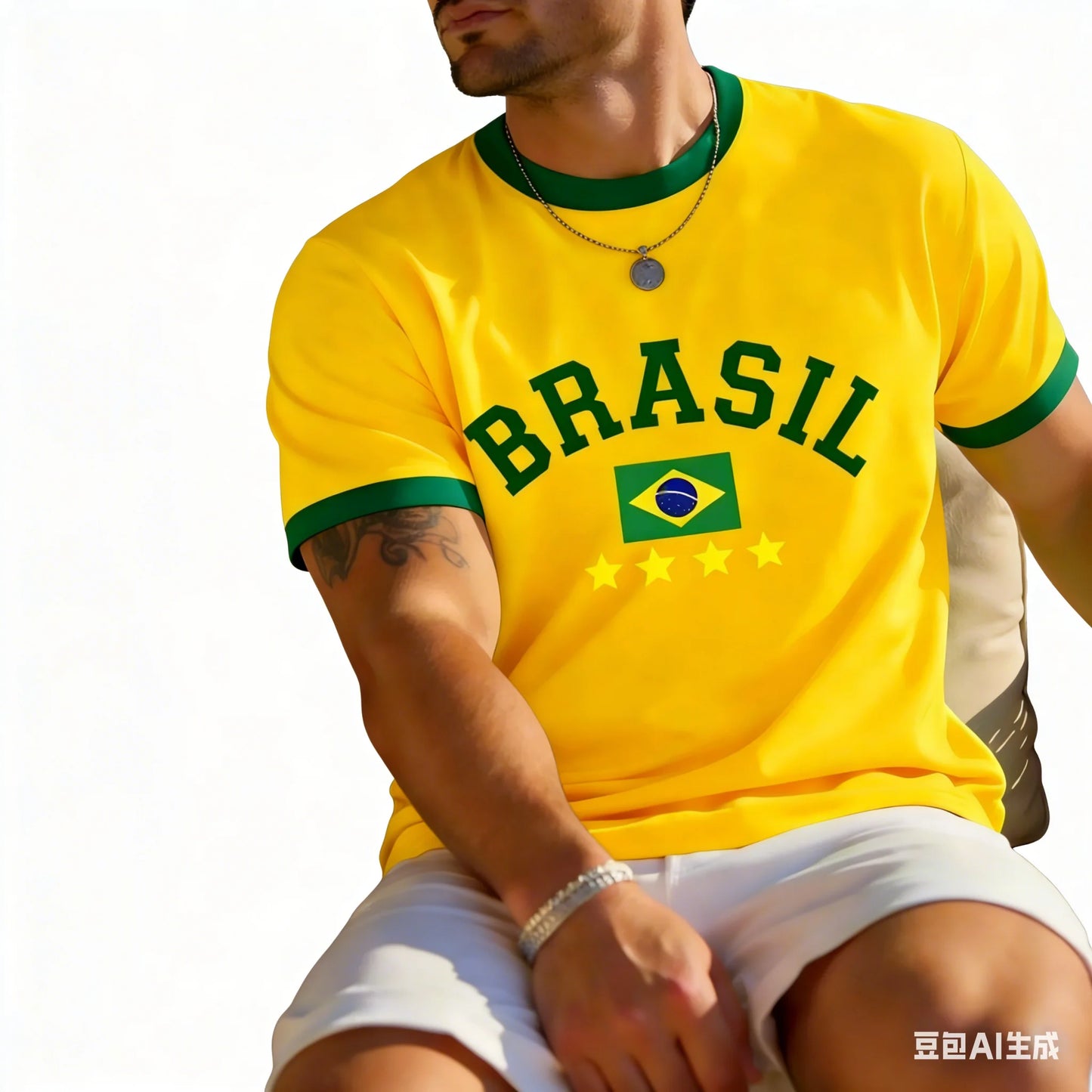 2026 New Brasil Print T-shirt For Men Women Brazilian Flag Tops Summer Casual Football Jersey Breathable Quick-Drying Sports Tee