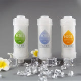Scented shower filter shower head water softener improve hair skin removal purifier shower bathroom accessories
