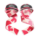 Correias de levantamento de peso 1 par de levantamento de pulso antiderrapante silicone cinta de treinamento de força destaques crossfit apertos de mão suporte de pulso