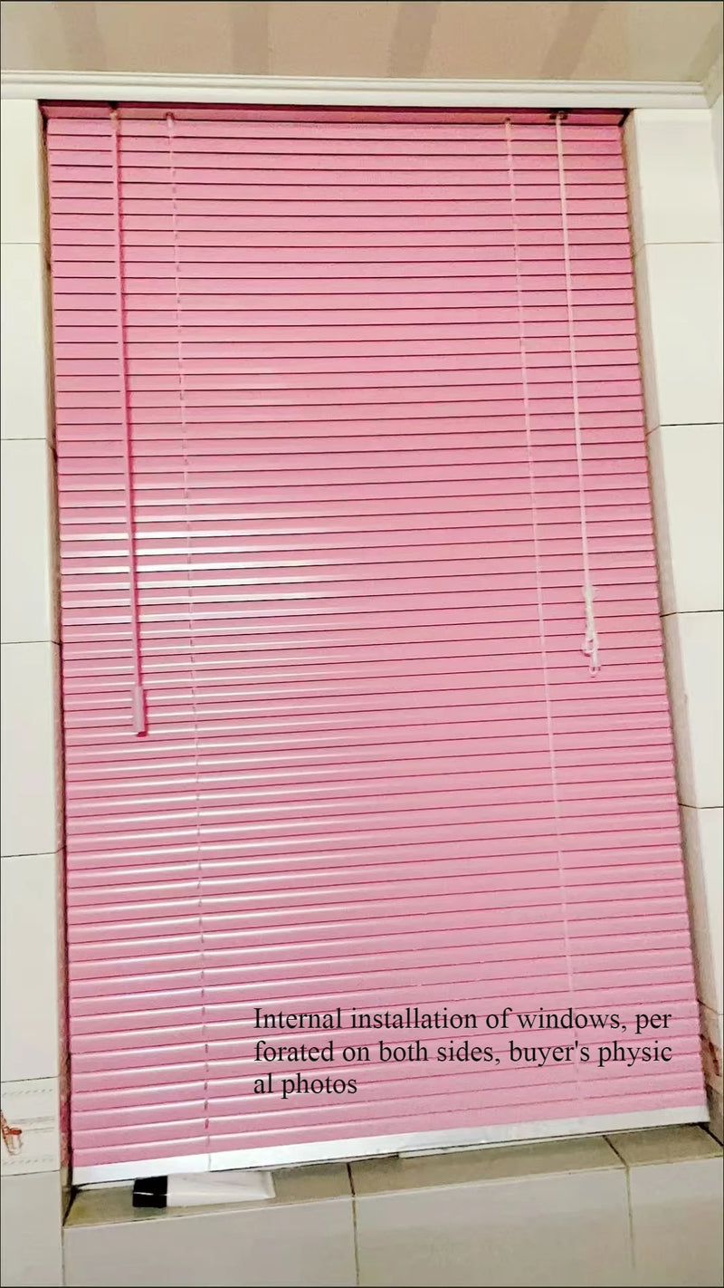 Blind Curtains No Punching Bathroom Toilet Kitchen Office Bedroom Roller Shutter Shading Lifting Rolling and Pulling Type Blinds