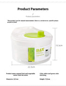 Multifunctional Household Manual Vegetable Dehydrator - Salad Spinner with Fruit, Lettuce Drain Basket | Home Kitchen Gadgets