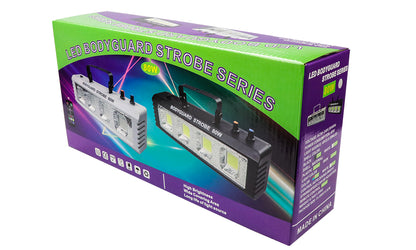 Luces estroboscópicas ALIEN RGB blancas para DJ, discoteca, 40 W, 60 W, 80 W y 100 W, con control remoto, sonido flash, para fiestas, bodas, vacaciones, escenarios.