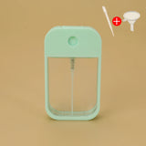 Plastic Card Bottle Perfume White Pink Blue 45ml Water Mist Spray Bottle for Hand Sanitizer Oral Spray Sprayer