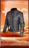LS2 Winter Waterproof Motorcycle Jacket Men Women CE Certified Riding Jacket Warm Protective Gear with Removable Thermal Liner