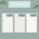 60 Sheets Notebook Refill Notepad Loose Leaf Binder Paper A4/ B5/A5 Blank/Grid/Lined Notebooks Writing Pads Office School