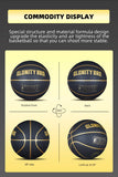 Black Gold Basketball Official Size 7 Composite Leather For Men's and Women's Outdoor Indoor Durable Training Ball High Quality