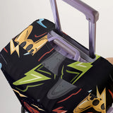 Luggage Protective Cover With Cartoon Print