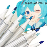 9/144 Colors Acrylic Paint Art Marker Pen DIY Painting Drawing for Card Ceramic Stone Mug Glass Fabric Clothes Art Supplies