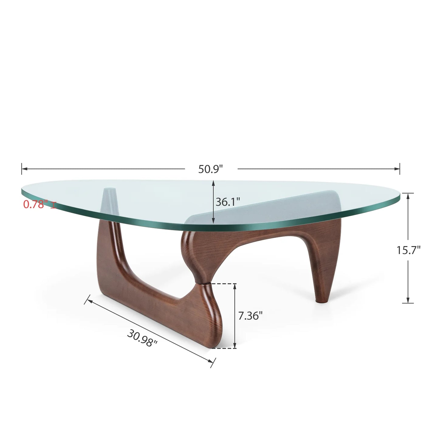 Glass Table Living Room Furniture Home Coffee Table Irregular Modern Simple Dining Table For Bedroom Side Desk Table