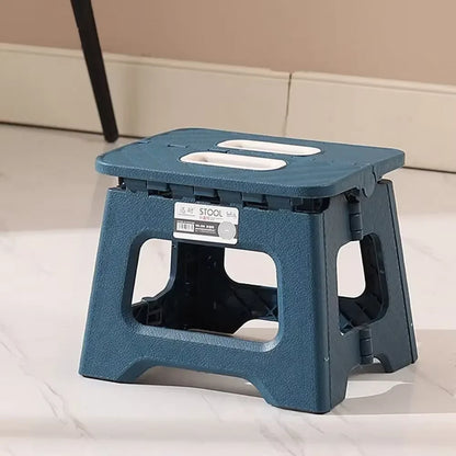 New Adult Children Portable Folding Stool Thickened Plastic Saddle Chair For Outdoor Activities And Fishing