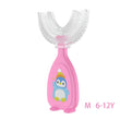 Children's 360 Degree Infant U-shaped Toothbrush Baby Health Teethers Soft Silicone Baby Brush Kids Teeth Oral Care Cleaning