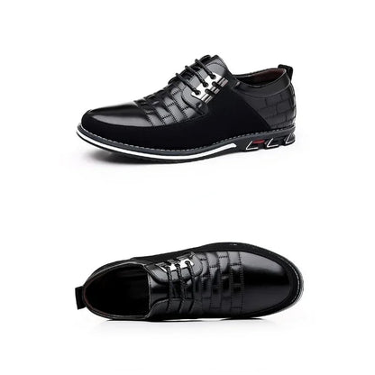2024 Autumn Business Casual Shoes for Men Trend Classic Leather Shoes Outdoor Men Sneakers Sewing Breathable Men's Dress Shoes