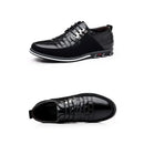 2024 Autumn Business Casual Shoes for Men Trend Classic Leather Shoes Outdoor Men Sneakers Sewing Breathable Men's Dress Shoes